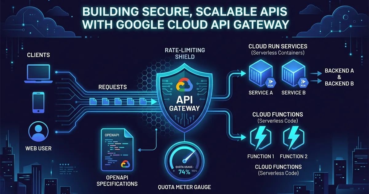 Understanding Google Cloud API Gateway Quotas and Multi-Backend Routing