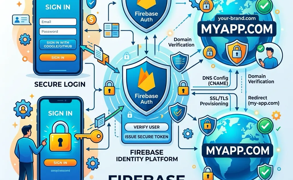 Set up a custom domain for Firebase OAuth sign-in